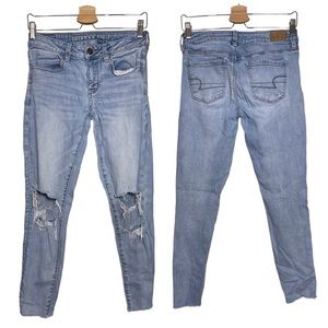American Eagle Outfitters Super Stretch Short Denim Cropped  US Size 2